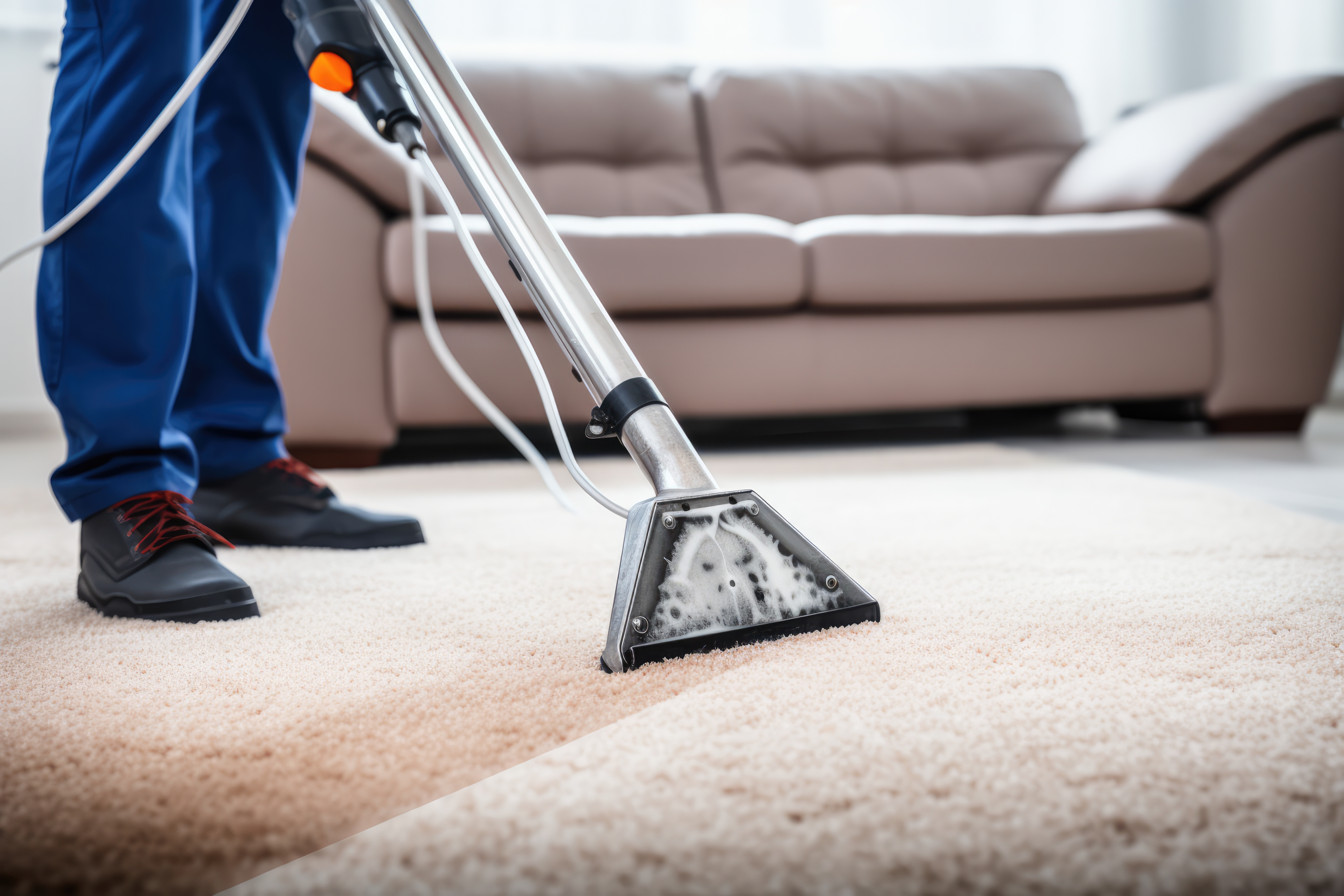 Professional carpet clearner