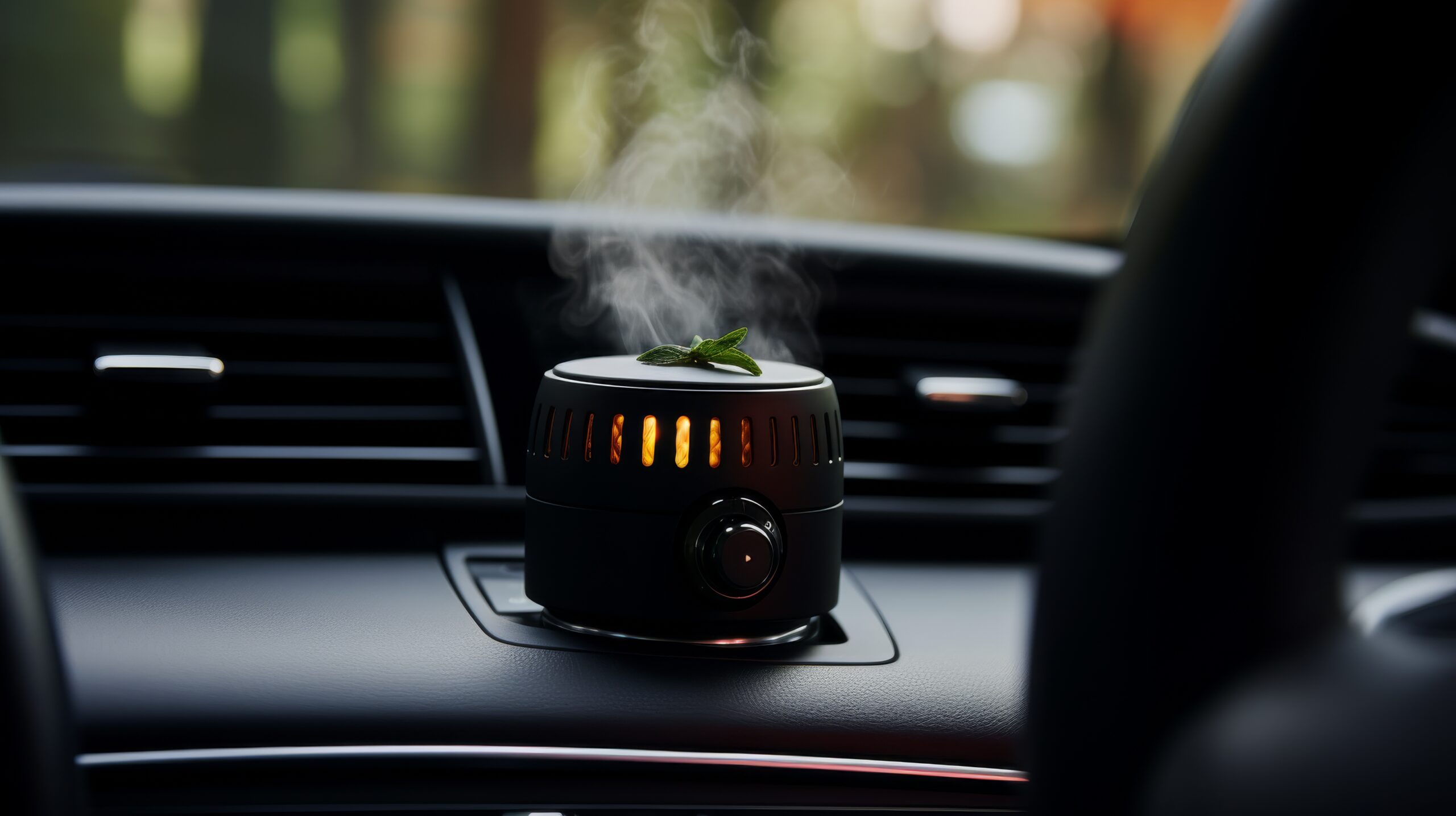 Essential oil diffuser in car 