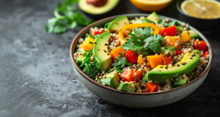 Zesty Quinoa and Avocado Salad