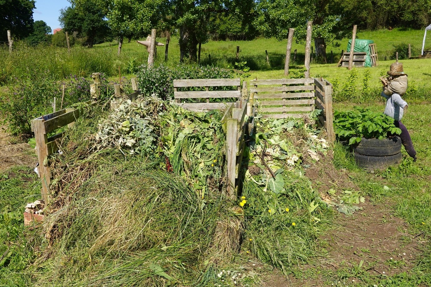 Eco-Friendly DIY Compost Bin 