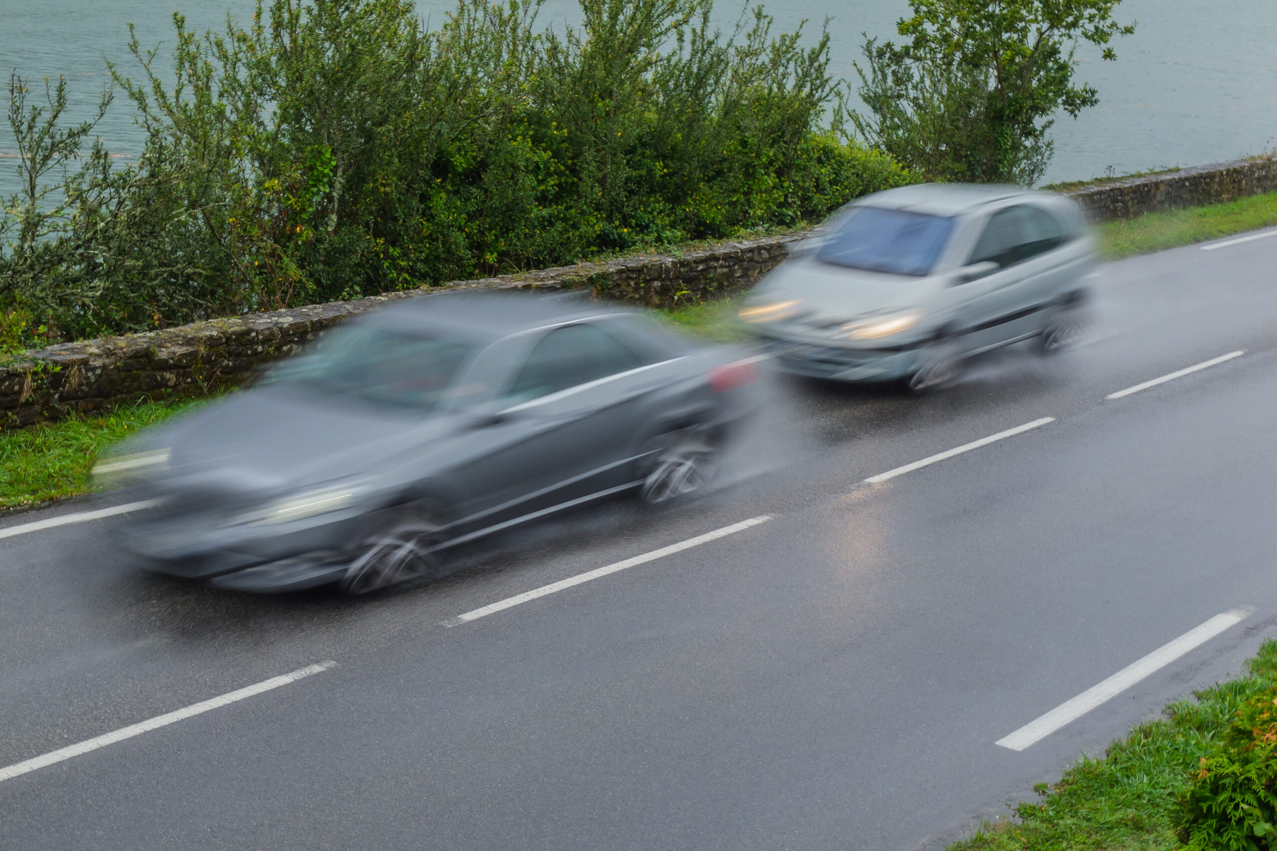 Tailgating cars