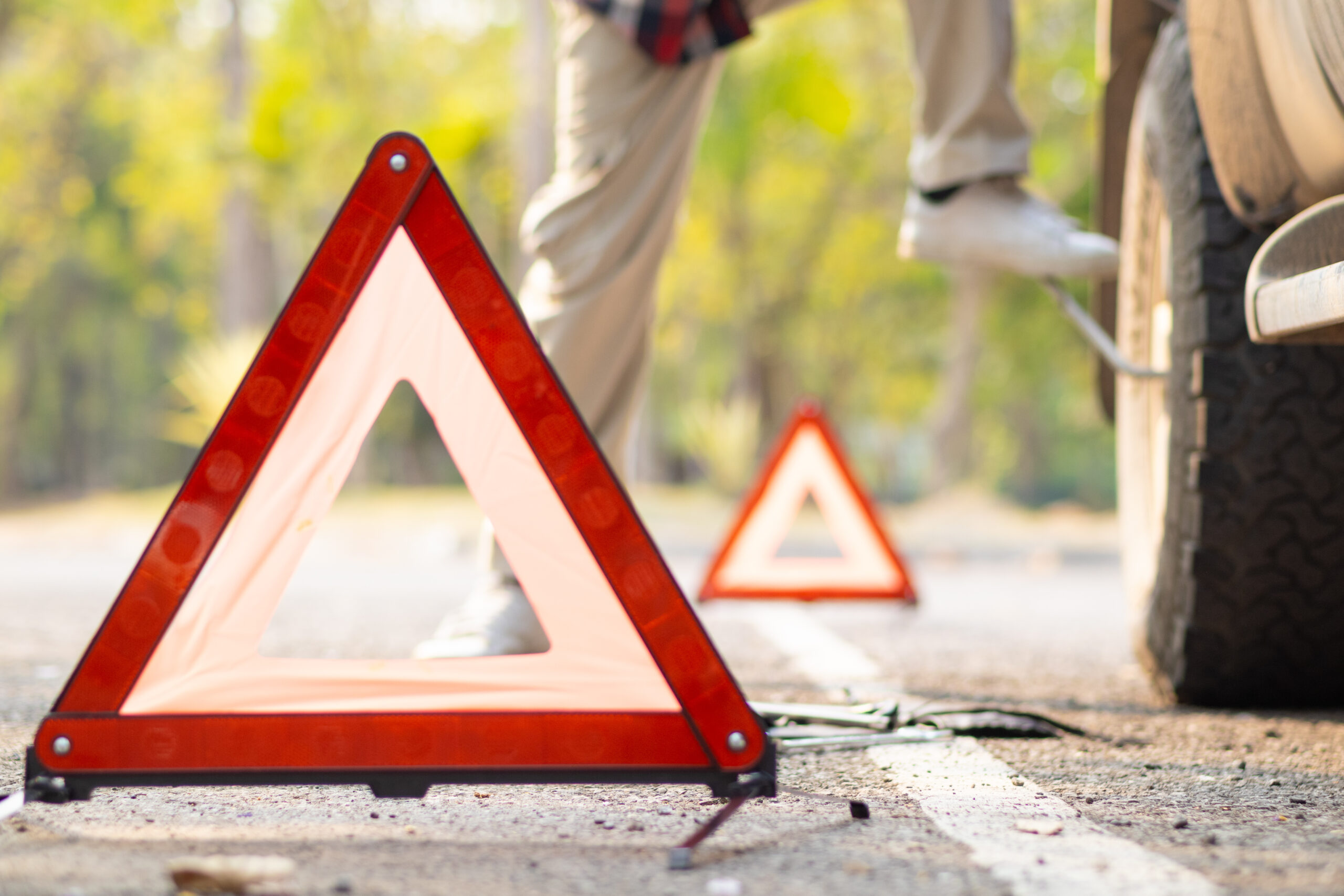 Warning triangles 