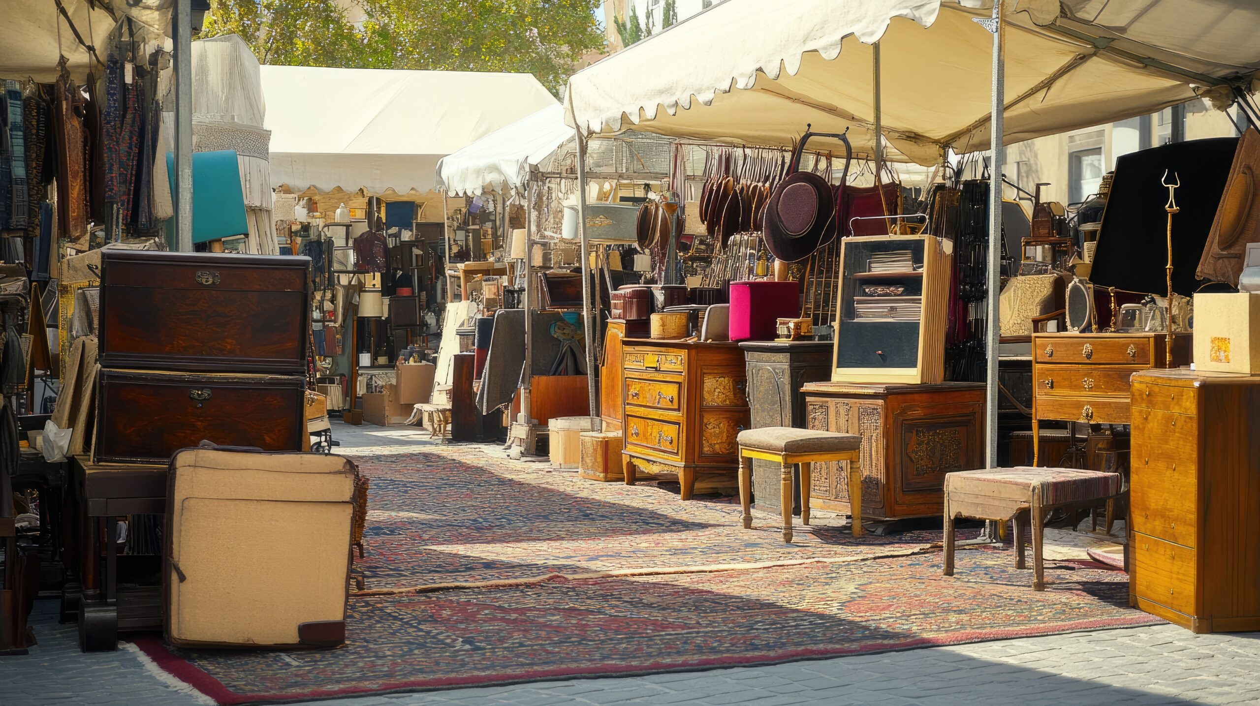 Second hand furniture market